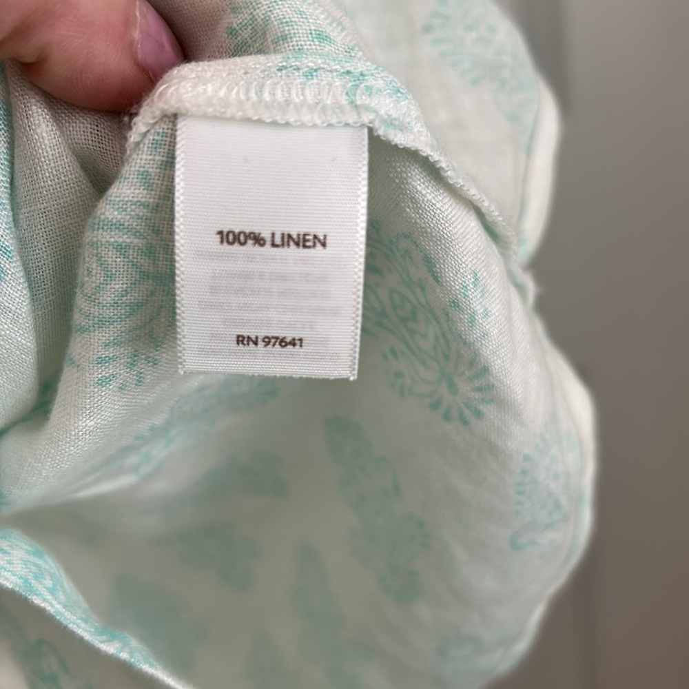 J. Jill Linen Button Down Blouse - Picture 5 of 6